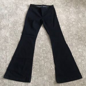 NWOT Just black flare denim